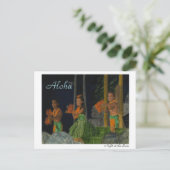 Nacht an der Luau Postkarte (Stehend Vorderseite)