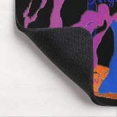 Nacht auf dem Strand Mousepad (Ecke)