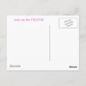 Nacht auf der alten Postkarte von San Antonio (Rückseite)