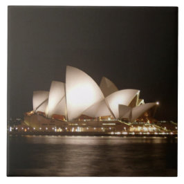 Nacht auf der Oper Keramik Tile Fliese