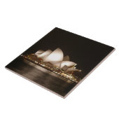 Nacht auf der Oper Keramik Tile Fliese (Seite)