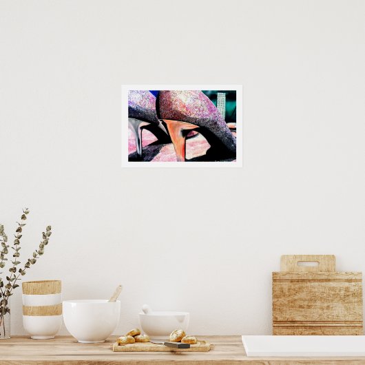 Nacht aus poster (Küche)