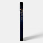 Nacht beleuchtet die Stadt der Erde Case-Mate iPhone Hülle (Rückseite / Links)