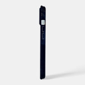 Nacht beleuchtet die Stadt der Erde iPhone 15 Hülle (Linke Seite)