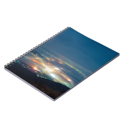 Nacht Blick auf das Nachtmeer der Wolken Japan Kum Notizblock (Linke Seite)