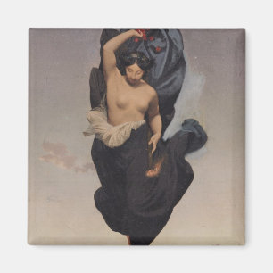 Nacht, c.1850-55 magnet