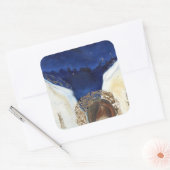 Nacht der Engel got seine Flügel 2014 Quadratischer Aufkleber (Umschlag)