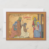 Nacht der Epiphany-Ferienkarte Einladung (Vorderseite)