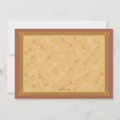 Nacht der Epiphany-Ferienkarte Einladung (Rückseite)