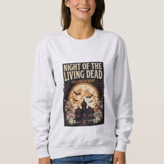 Nacht der lebenden Toten Vintage-Halloween-Horror Sweatshirt