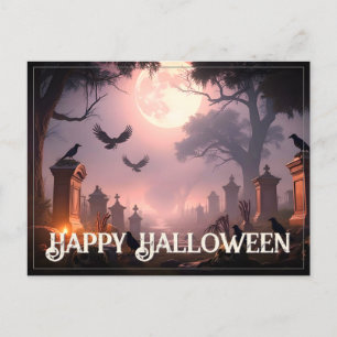 Nacht der Schatten - Ein Halloween-Zauber erwacht Feiertagspostkarte