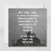 Nacht der Toten Einladung (Rückseite)