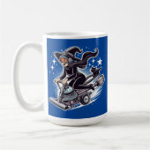 Nacht der Turbo-Hexe: Halloween-Techy-Geschichte! Kaffeetasse (Links)