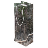 Nacht der Wandergler Petroglyph Geschenktüte Für Weinflaschen (Rückseite Schrägansicht)