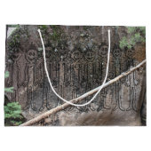 Nacht der Wandergler Petroglyph Große Geschenktüte (Rückseite)
