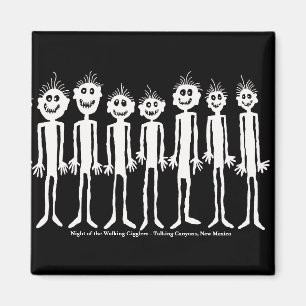 Nacht der Wandergler Petroglyph Magnet