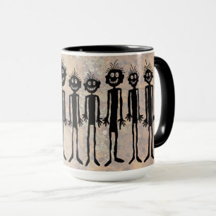 Nacht der Wandergler Petroglyph Tasse