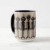 Nacht der Wandergler Petroglyph Tasse (Vorderseite Links)