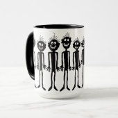 Nacht der Wandergler Petroglyph Tasse (Vorderseite Links)
