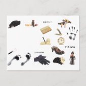 Nacht des Mysteriums Detektives Party zum Abendess Postkarte (Vorderseite)