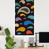 Nacht des Powers - Print Poster (Heimbüro)