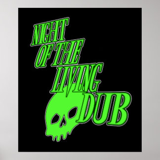 Nacht des Wohnzimmers DUBSTEP POSTER