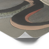 Nacht die dritte Narcissa, von Edward Young's Poster (Ecke)