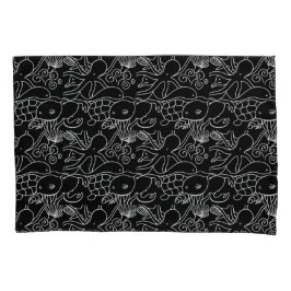 Nacht, die Revesible schwimmt Kissenbezug