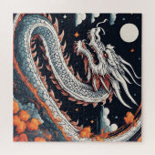 Nacht-Drachen-Puzzle Puzzle (Horizontal)