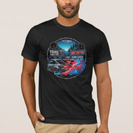 Nacht-Drifting-Touge-Challenge-JDM-Abzeichen-Grafi T-Shirt