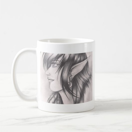 Nacht Elf.jpeg Kaffeetasse (Links)