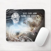 Nacht Eule Mousepad (Mit Mouse)