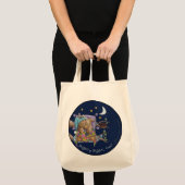 Nacht, Eule Tragetasche (Vorderseite (Produkt))