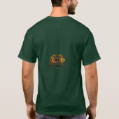 Nacht Fearz Fuchs Geschäft unheimlich T-Shirt (Rückseite)