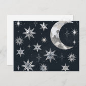 Nacht funkelnd Sky Ankündigungspostkarte (Vorne/Hinten)