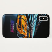 Nacht für Geschwindigkeit | Case-Mate iPhone Hülle (Rückseite (Horizontal))