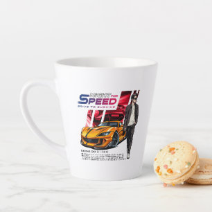 Nacht für Geschwindigkeit Milchtasse
