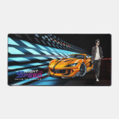 Nacht für Geschwindigkeit | Schreibtischunterlage (Vorderseite)