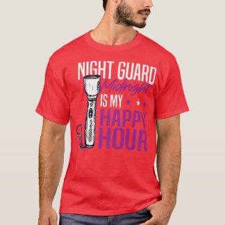 Nacht GuardMitternacht ist mein glücklicher HourSe T-Shirt