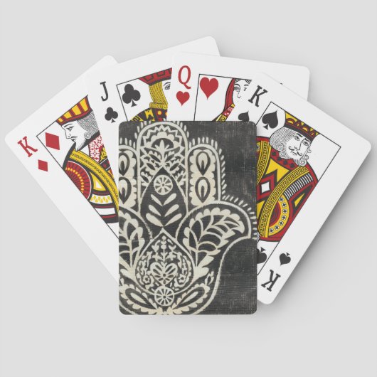 Nacht Hamsa Spielkarten (Rückseite)