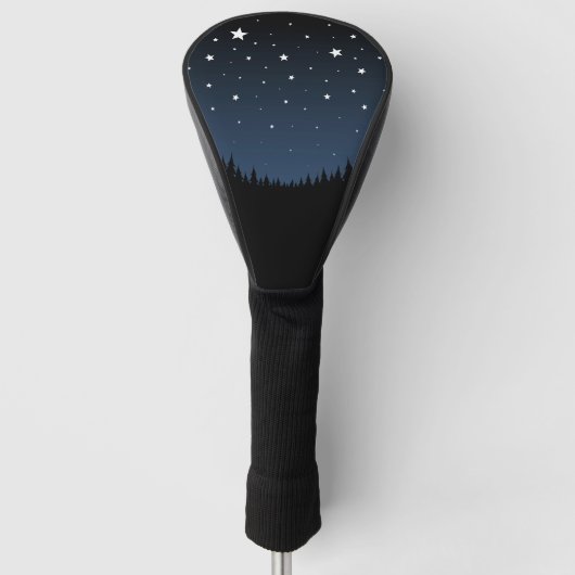 Nacht Himmel Golf Headcover (Vorderseite)
