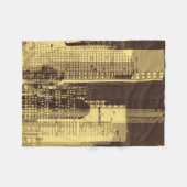 Nacht III Fleecedecke (Vorderseite (Horizontal))