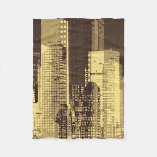 Nacht III Fleecedecke (Vorderseite)