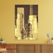 Nacht III Leinwanddruck (Insitu (Wohnzimmer))