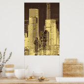 Nacht III Poster (Küche)