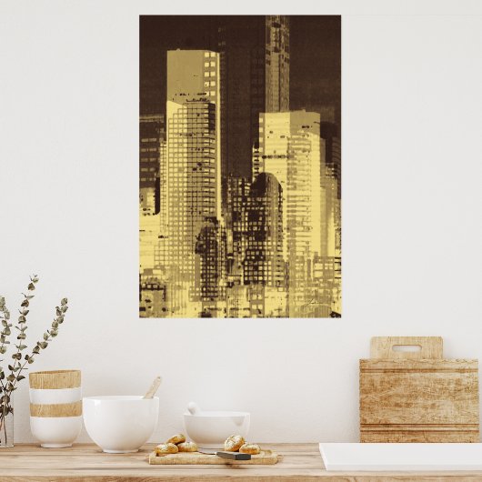 Nacht III Poster (Küche)