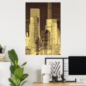 Nacht III Poster (Heimbüro)