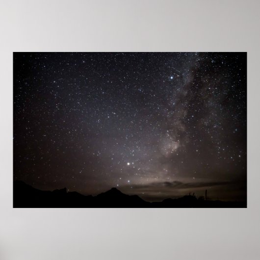 Nacht im Chisos-Gebirge - Big Bend, Texas Poster (Vorne)