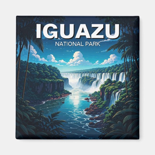 Nacht im Iguazu Nationalpark Argentinien Magnet (Vorne)