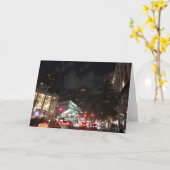 Nacht im Lincoln Center NYC New York Fotografy Karte (Gelbe Blume)